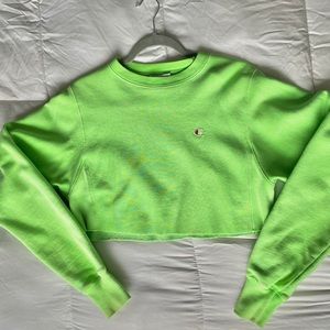 Champion Reverse Weave Cropped Crew Neck